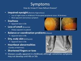 Risultati immagini per refsum disease